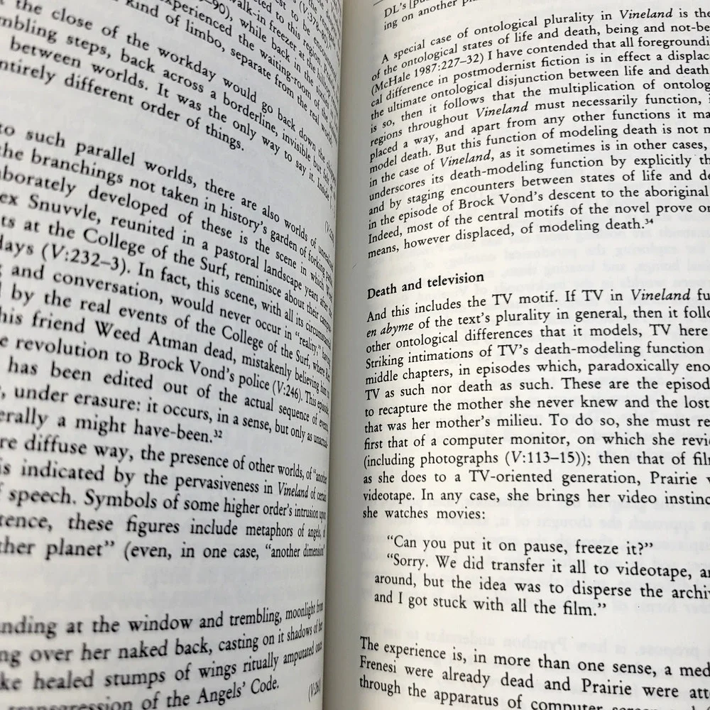 Vintage‎ 1992 Constructing Postmodernism Brian McHale Routledge White PB Theory